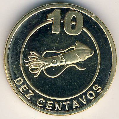 Cabinda., 10 centavos, 2008