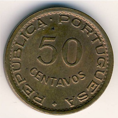 Ангола, 50 сентаво (1953–1961 г.)