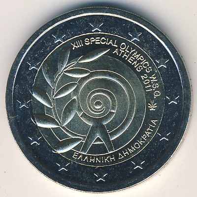 Греция, 2 евро (2011 г.)