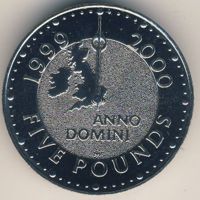 Великобритания, 5 фунтов (1999–2000 г.)