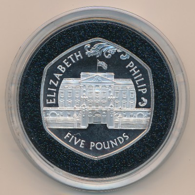 Остров Святой Елены и острова Вознесения, 5 фунтов (2007 г.)