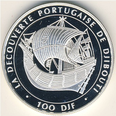 Djibouti, 100 francs, 1996 Djibouti, 100 francs, 1996