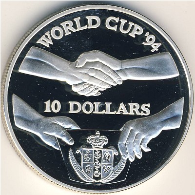 Niue, 10 dollars, 1991 Niue, 10 dollars, 1991