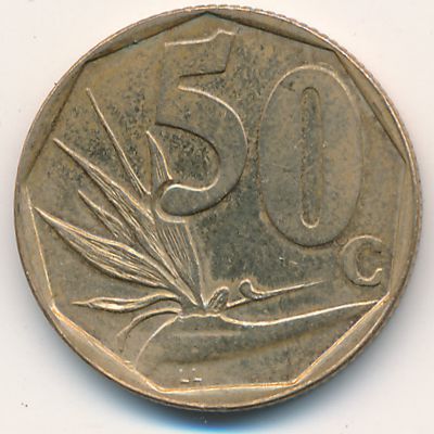 ЮАР, 50 центов (1996–2000 г.)