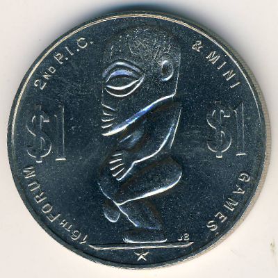 Острова Кука, 1 доллар (1985 г.)