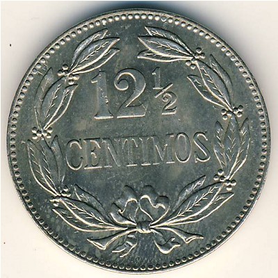 Venezuela, 12 1/2 centimos, 1945–1948