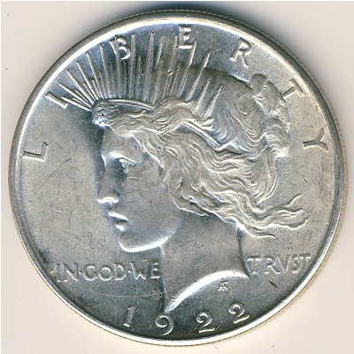 USA, 1 dollar, 1921–1935