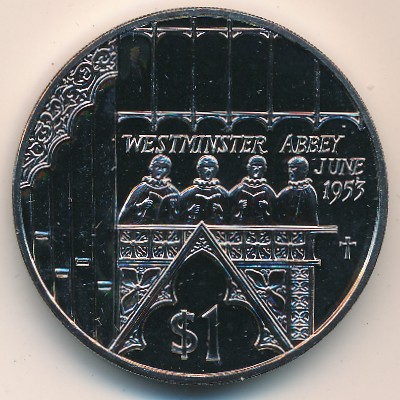 Fiji, 1 dollar, 2002