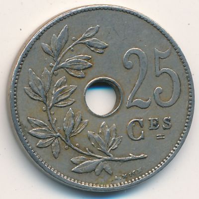 Бельгия, 25 сентим (1913–1929 г.)