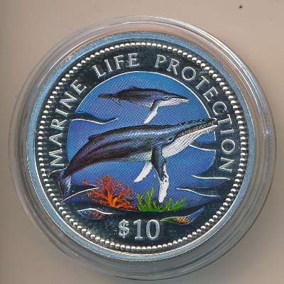 Намибия, 10 долларов (1998 г.)