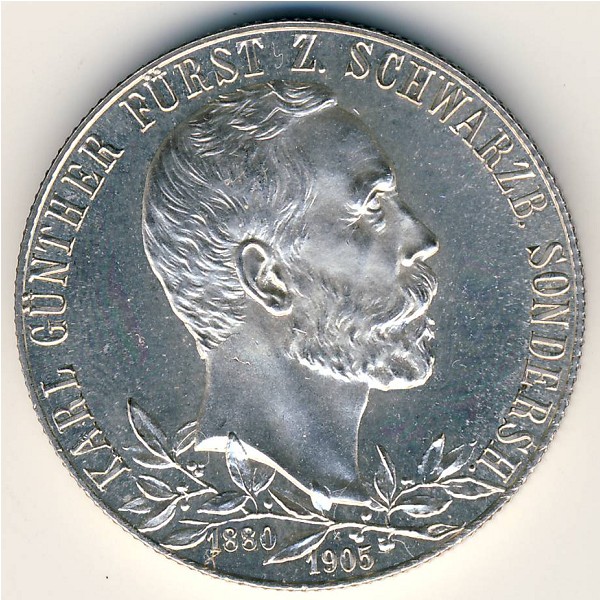 Шварцбург-Зондерхаузен, 2 марки (1905 г.) Шварцбург-Зондерхаузен, 2 марки (1905 г.)