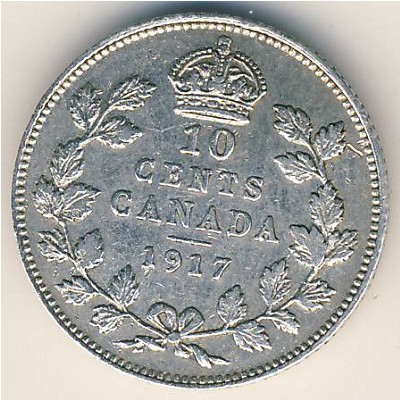 Canada, 10 cents, 1912–1919