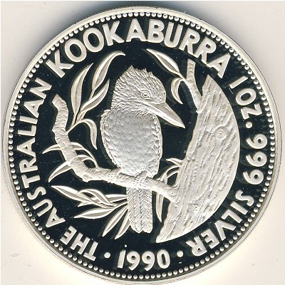 Австралия, 5 долларов (1990–1991 г.)