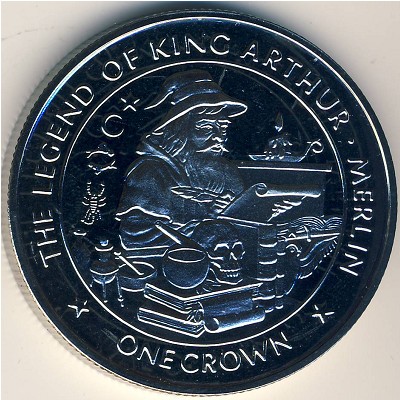 Остров Мэн, 1 крона (1996 г.) Остров Мэн, 1 крона (1996 г.)