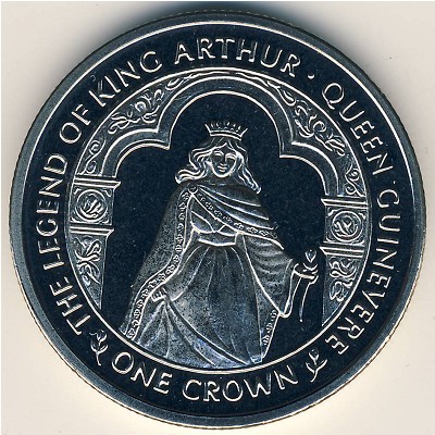 Остров Мэн, 1 крона (1996 г.) Остров Мэн, 1 крона (1996 г.)