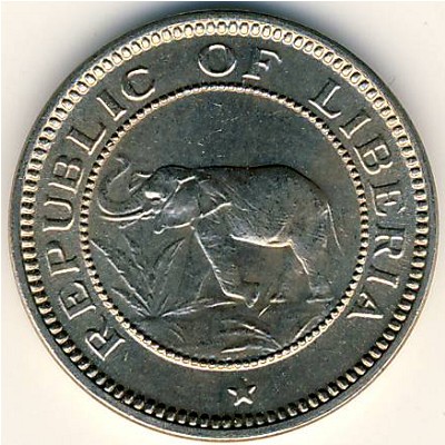 Liberia, 1/2 cent, 1941