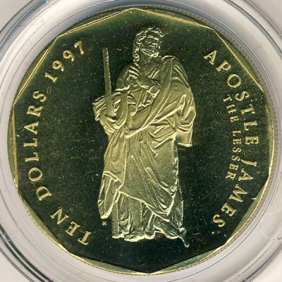 Marshall Islands, 10 dollars, 1997
