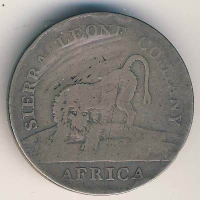 Sierra Leone, 50 cents, 1791