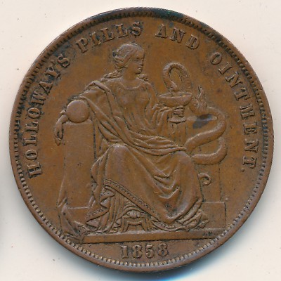 Австралия, 1 пенни (1857–1858 г.) Австралия, 1 пенни (1857–1858 г.)