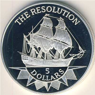 Niue, 5 dollars, 1996 Niue, 5 dollars, 1996