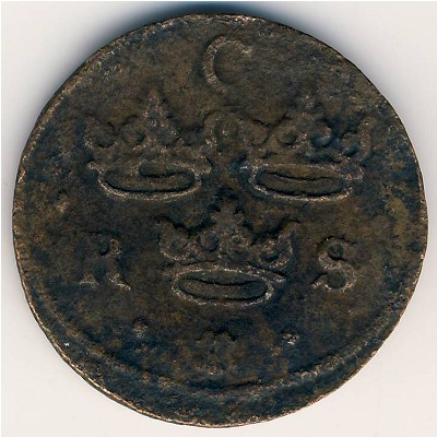 Швеция, 1/4 эре (1644–1654 г.) Швеция, 1/4 эре (1644–1654 г.)