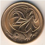 Австралия, 2 цента (1966&ndash;1984 г.)