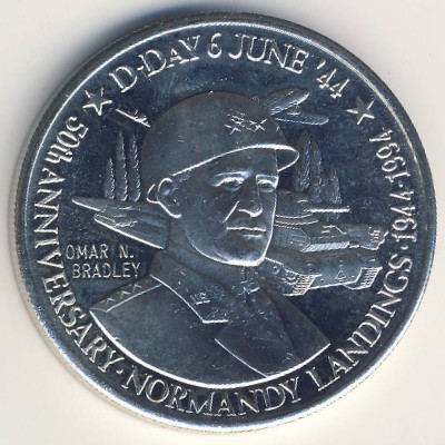 Turks and Caicos Islands, 5 crowns, 1994