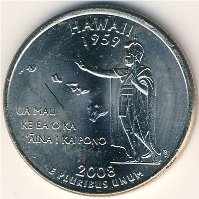 США, 1/4 доллара (2008 г.)