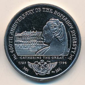 Виргинские острова, 1 доллар (2013 г.)