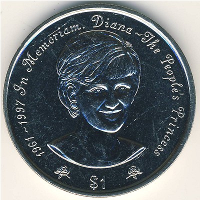 Ниуэ, 1 доллар (1997 г.) Ниуэ, 1 доллар (1997 г.)