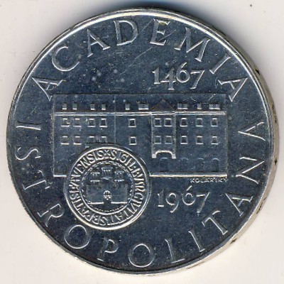 Чехословакия, 10 крон (1967 г.)