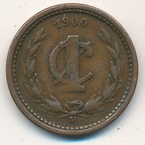 Mexico, 1 centavo, 1899–1905