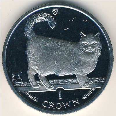 Остров Мэн, 1 крона (1998 г.) Остров Мэн, 1 крона (1998 г.)