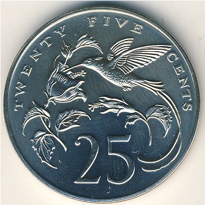 Ямайка, 25 центов (1971–1984 г.)