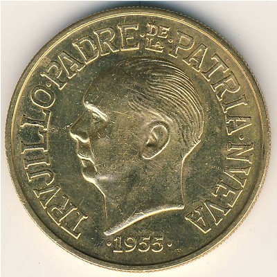 Доминиканская республика, 30 песо (1955 г.)