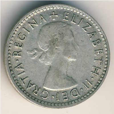 Австралия, 3 пенса (1953&ndash;1954 г.)