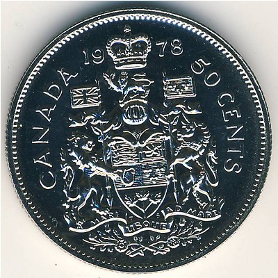 Канада, 50 центов (1978–1989 г.)