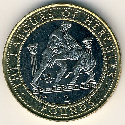 Гибралтар, 2 фунта (1997 г.)