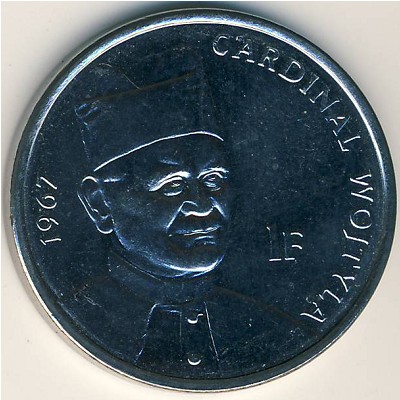 Конго, Демократическая республика, 1 франк (2004 г.) Конго, Демократическая республика, 1 франк (2004 г.)