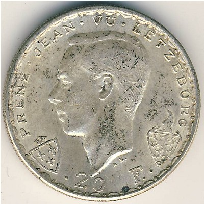Люксембург, 20 франков (1946 г.)