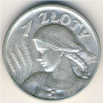 Польша, 1 злотый (1924–1925 г.)