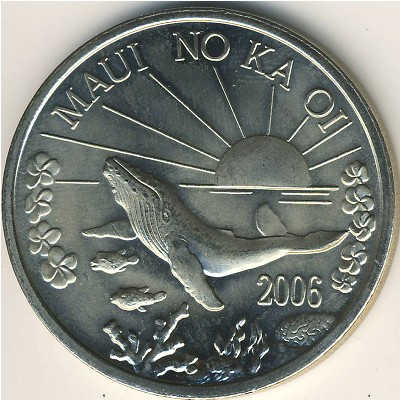 Hawaiian Islands., 1 dollar, 2006 Hawaiian Islands., 1 dollar, 2006