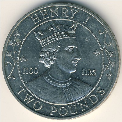 Гернси, 2 фунта (1989 г.)