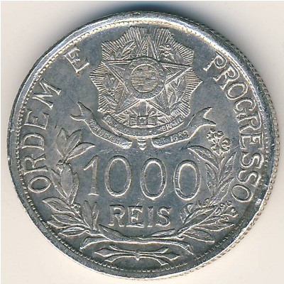 Бразилия, 1000 рейс (1912–1913 г.)