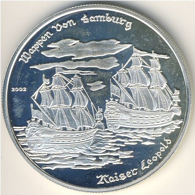 Togo, 1000 francs, 2002