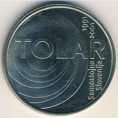 Словения, 100 толаров (2001 г.)