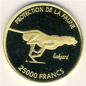 Senegal., 25000 francs CFA, 2007 Senegal., 25000 francs CFA, 2007