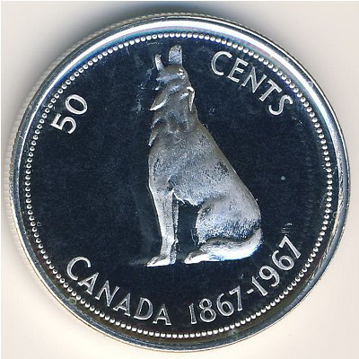 Канада, 50 центов (1967 г.)