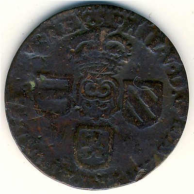 Намюр, 1 лиард (1709–1711 г.)