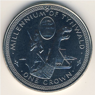 Остров Мэн, 1 крона (1979 г.) Остров Мэн, 1 крона (1979 г.)